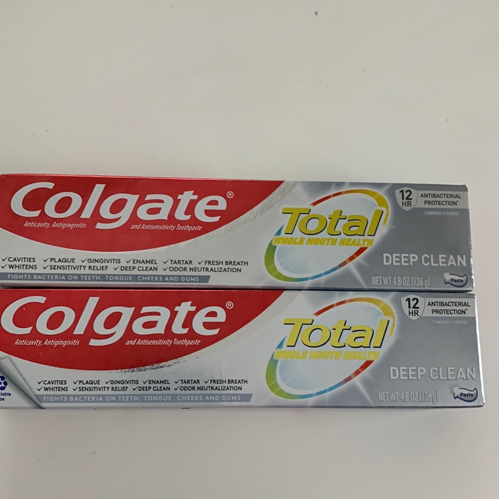 Colgate Total deep clean toothpaste